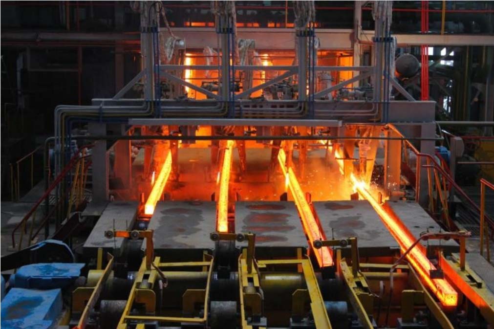 鋼鐵廠生產線溫度監視
