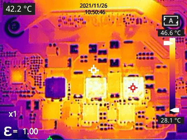 PCB、PCBA元件溫度分佈10