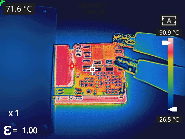 PCB、PCBA元件溫度分佈6